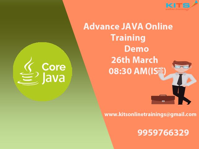 kits_trainings's tweet image. Kits Online Trainings invites you to enroll for the free demo session on a #core_java by live industry experts on 26 th mar 08:30 PM
lnkd.in/drbpXKV
#core_java #advanced_java #java #oracle #it #online_training #kits
Email : kitsonlinetrainings@gmail.com
phone: 9959766329