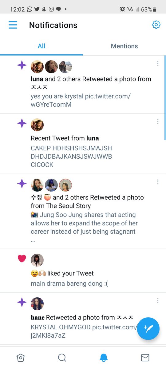 krystalonme's tweet photo. ga pernah buka akun ini sampe notificationnya bintang semua :(( https://t.co/fKERyaJVvz