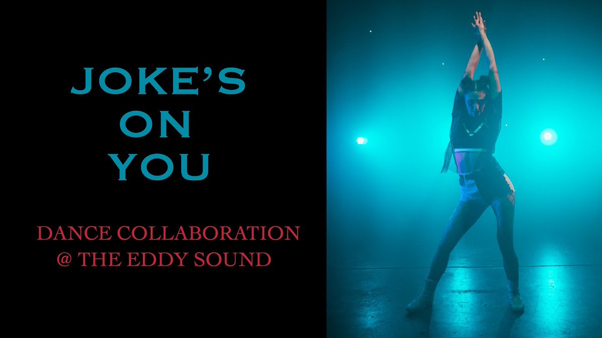 EddySound's tweet photo. "Joke's On You" a creative collaboration completed in the #EddySound #LightingLab - https://t.co/b5gkgoXB3t. Head over to Kristen Moranetz's YouTube account to watch the whole video. She's an absolute super star! #GoldPeakFilms #PassionProject #TimeCode #Dance #CreativesUnite https://t.co/4yqzCac6td