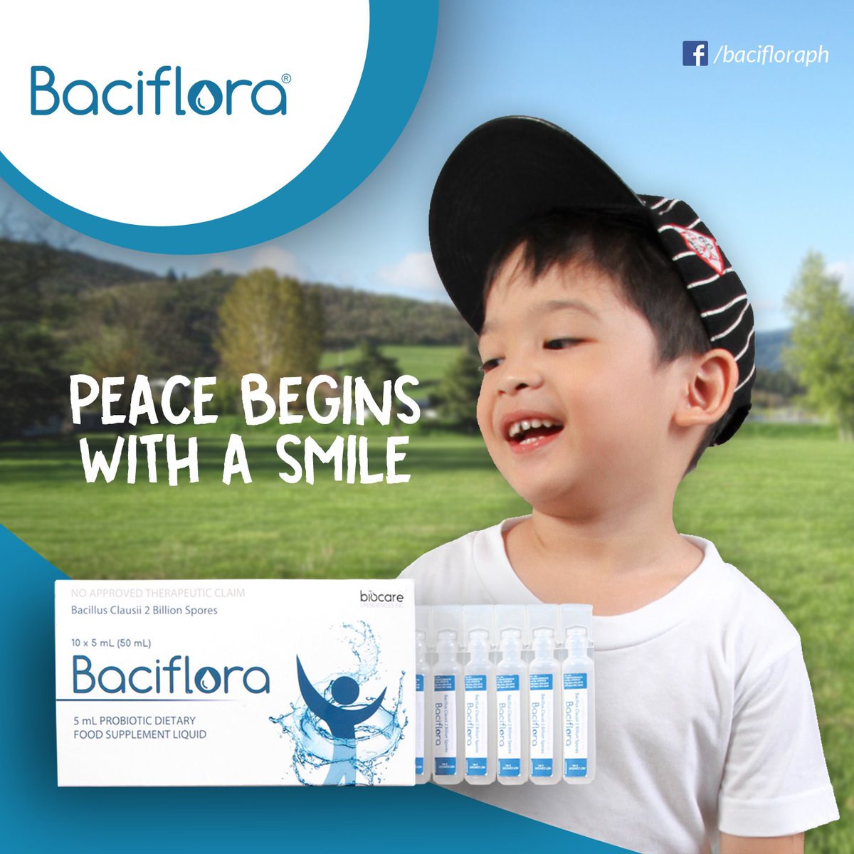 baciflora's tweet photo. Your kids stay happy when their tummy is healthy. Give them Baciflora everyday to keep them away from stomach aches. https://t.co/D50d8U1JZ5