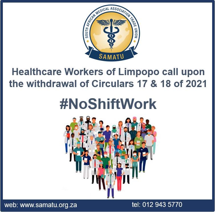 Mantsiri_MD's tweet photo. #NoToShiftWork #NoShiftWork The Limpopo dept of health is trying to spread their skeleton staff. This is will lead to longer waiting times for patients @Julius_S_Malema @tumisole @SABCNews @HealthZA @DrZweliMkhize #PoorServiceDelivery https://t.co/017Tr6my8N