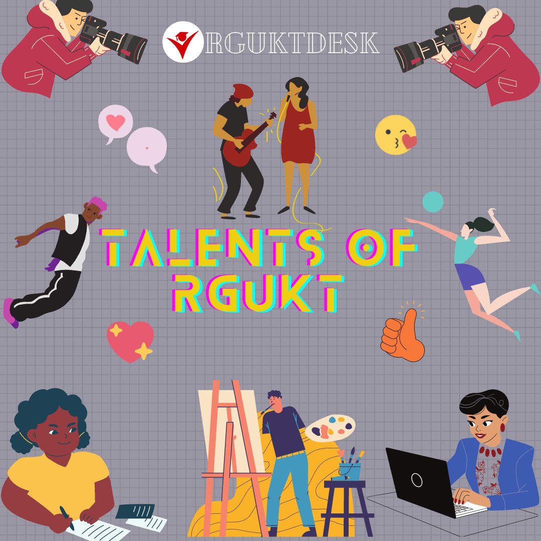 RguktDesk's tweet photo. 🔆 Talents Of RGUKT 🔆
Are you a 
✅ Dancer?
✅ Singer?
✅ Player?
✅ Artist?
✅ Writer?
✅ Photographer?
✅ Editor?
☢️ If Yes! You have a chance to become a Celebrity of RGUKT👑 .
☢️ Upload your Talents in your RguktDesk Account and tag #talentsofrgukt in your description. https://t.co/Yg8AeR7JMh