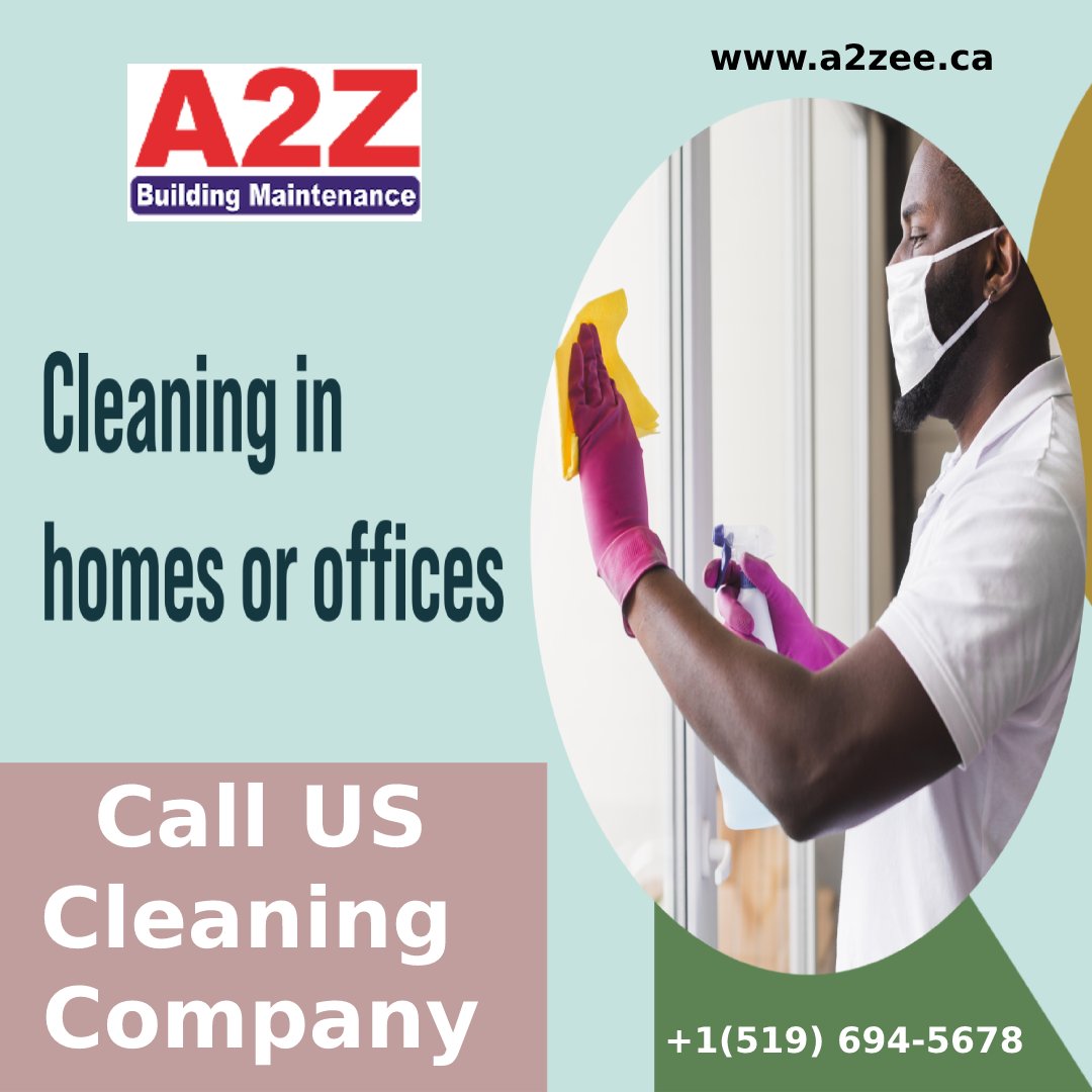 a2zeeinc's tweet photo. Our services are tailored to meet the specific needs of customers. A2Zee provides service and solutions for every community ranging from office buildings, Commercial establishments and more.
#london #toronto #mississauga #industrialcleaning #janitorialcompany #cleaningservices https://t.co/JTLZIv32zT