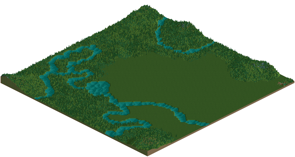 TheGabibo's tweet photo. Season 3 map I just made. :) #openrct #rct2 https://t.co/cO9l7Sboeo