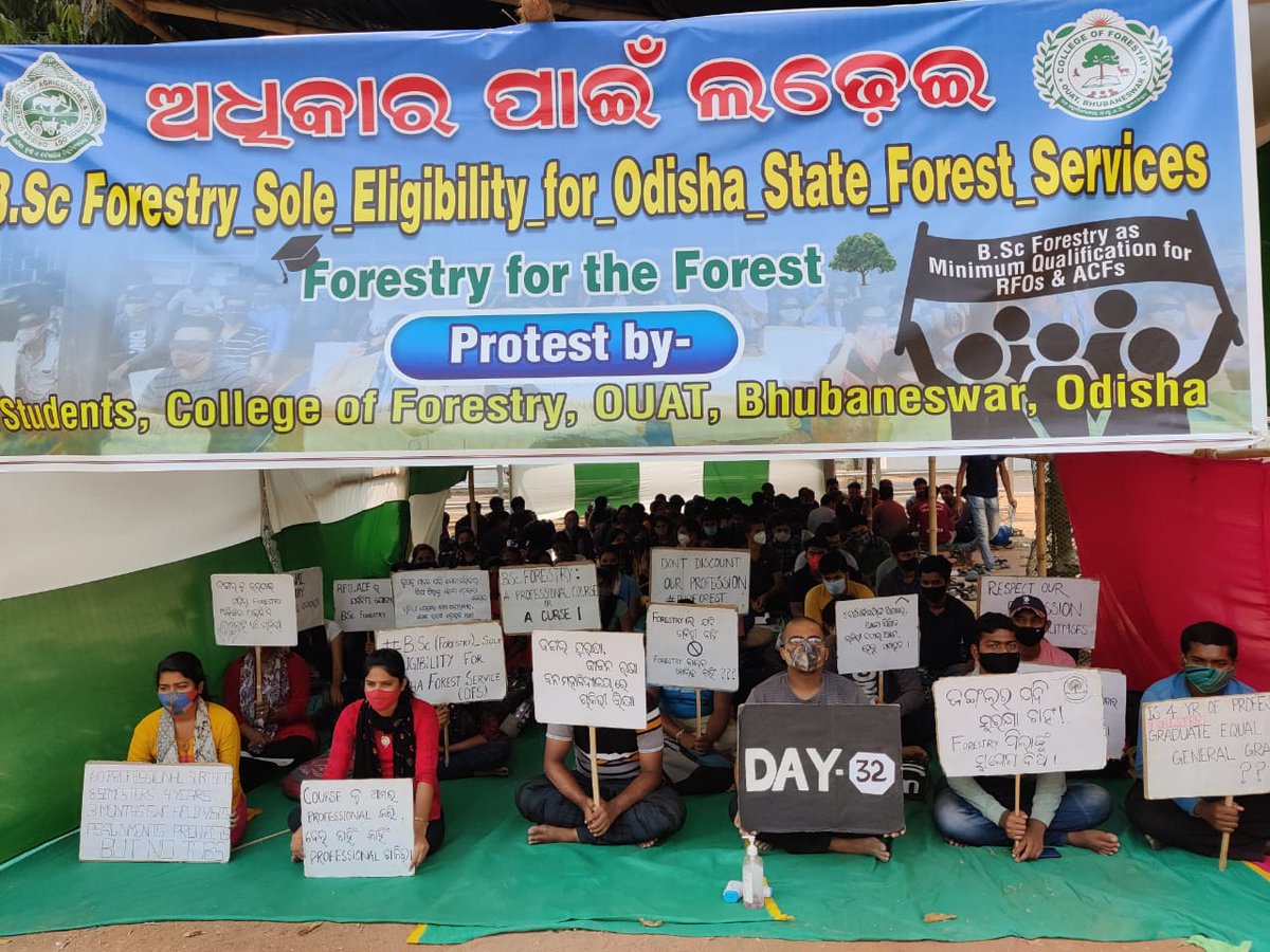SnehaMundary's tweet photo. DAY-32
#BSc_Forestry_Sole_Eligibility_for_Odisha_State_Forest_Services
@Naveen_Odisha @CMO_Odisha @BKArukha @dr_arunsahoo @SecyChief @MoSarkar5T @sandeepifs @ForestDeptt @pccfodisha @ifs_odisha @AprajitaSarangi @otvnews @Kalingatv @SNews18odia @NandighoshaTV @kanak_news https://t.co/B4zhZFRY9W