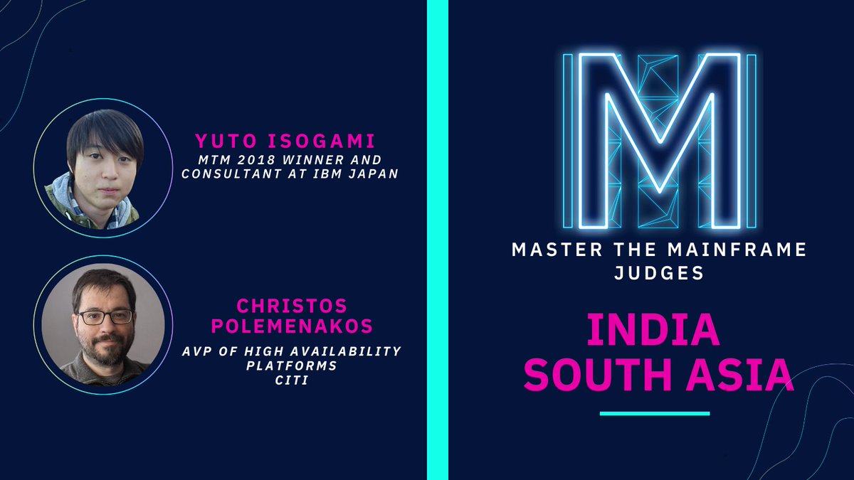 AngelHack's tweet image. Rounding out our worldwide judging panel for #MastertheMainframe, in the India South Asia region are the phenomenal former MTM winners, Yuto Isogami, and Christos Polemenakos!