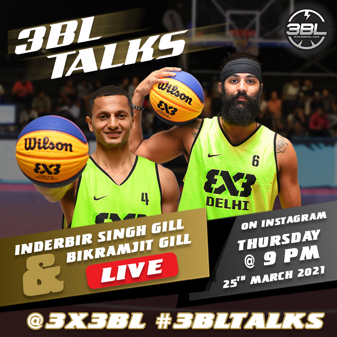 3X3BL's tweet photo. The #3x3 season tips off tomorrow with #3x3WT Doha Masters ๐ถ๐ฆ on 26 & 27 March, 2021. To celebrate the start of the season we're bringing back #3BLTalks with Inderbir Singh Gill & Bikramjit Gill tonight at 9 PM #IGLive on @3X3BL #InstagramLive ๐ฅ
#3x3 #3BL #IndiaBasketball https://t.co/u8y4WJkzJ7