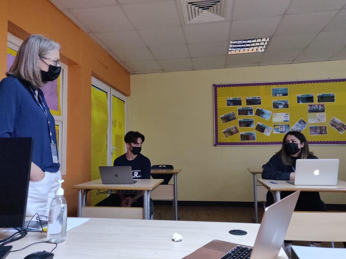 Innoventures Group Human Resources Manager, <a href="/MarieTheresede6/">Marie Therese de Villiers</a> speaks to IBCP students about recruitment in the private education sector