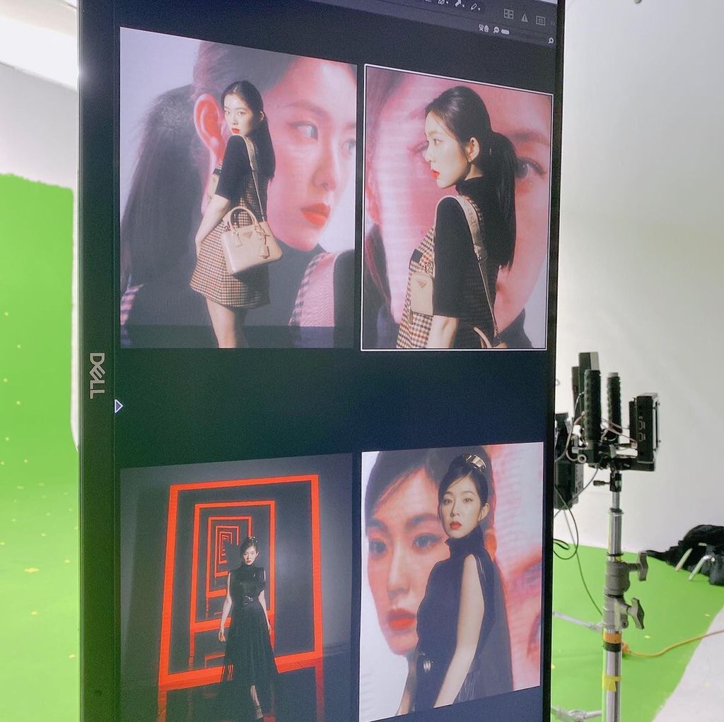 Baejoohyunews's tweet photo. [PHOTO] 210325 #IRENE x PRADA X VOGUE Korea: 2020 F/W Making — ninanoppanning Instagram Update  #아이린 #REDVELVET @RVsmtown #IreneXPrada

https://t.co/4PICqhSP2M https://t.co/flhxKEk7EY