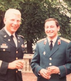 ColdWarPod's tweet photo. 36 years ago yesterday Major Arthur Nicholson was killed by a #Soviet soldier while on a mission in East Germany. His work helped keep the #ColdWar cold. #USMLM #USArmy https://t.co/REzRQPocSf