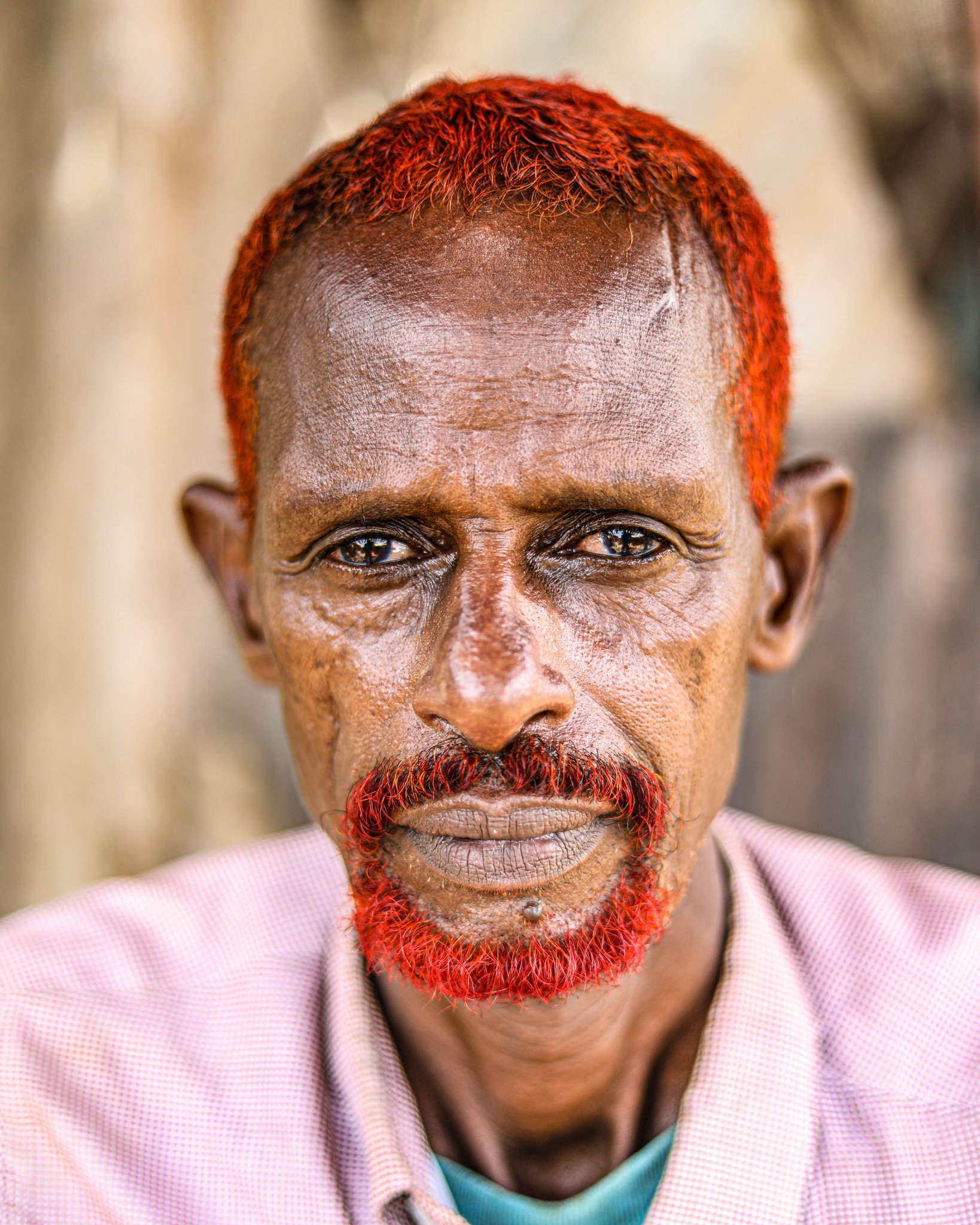 Abdishukri Haybe on Twitter: "A portrait of an elderly Somali man who dyed  his hair and beard with Henna. #Somalia https://t.co/IVbFf03T9c" / Twitter