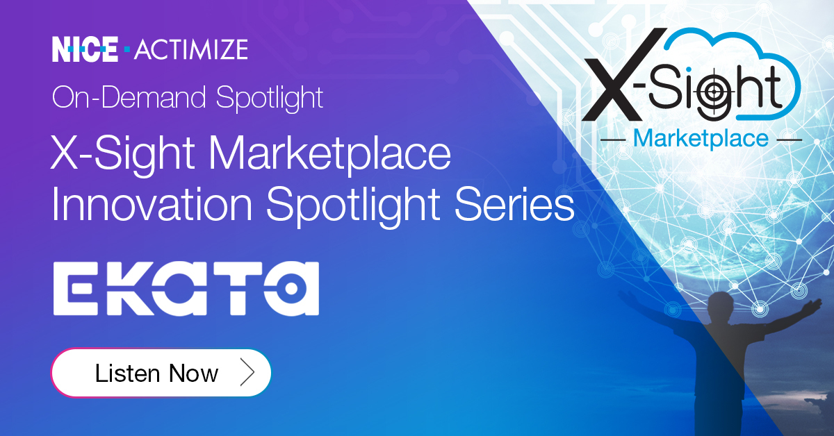 Henil3133's tweet photo. Tune in to our #ondemand #webinar w/ Ekata to learn about their smarter global identity verification data which reduce friction, improve conversions &amp; combat #fraud. Find out how their service complements NICE Actimize’s #fincrime &amp; #compliance solutions: https://t.co/0wJKHG7BTi https://t.co/mp2ThKgLQB