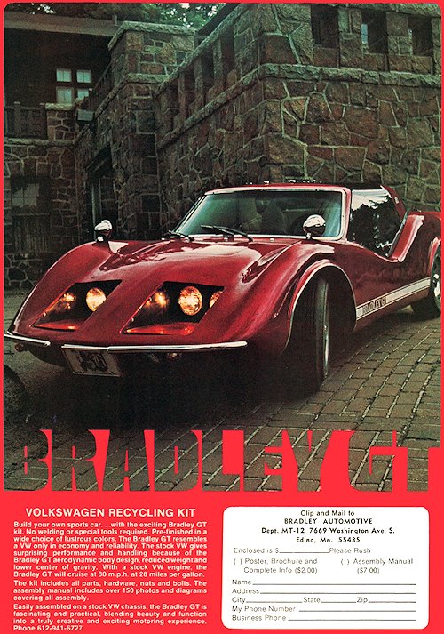 SaysThapson's tweet image. No answers for this #AutoTrivia. Disinterest or chickening out - no problem. Here's the answer to my last question. The car is a #BradleyGT1. Available in kit form. But under the body was a #VWengine. They were available until the late 70s. Stay tuned for another Trivia question!