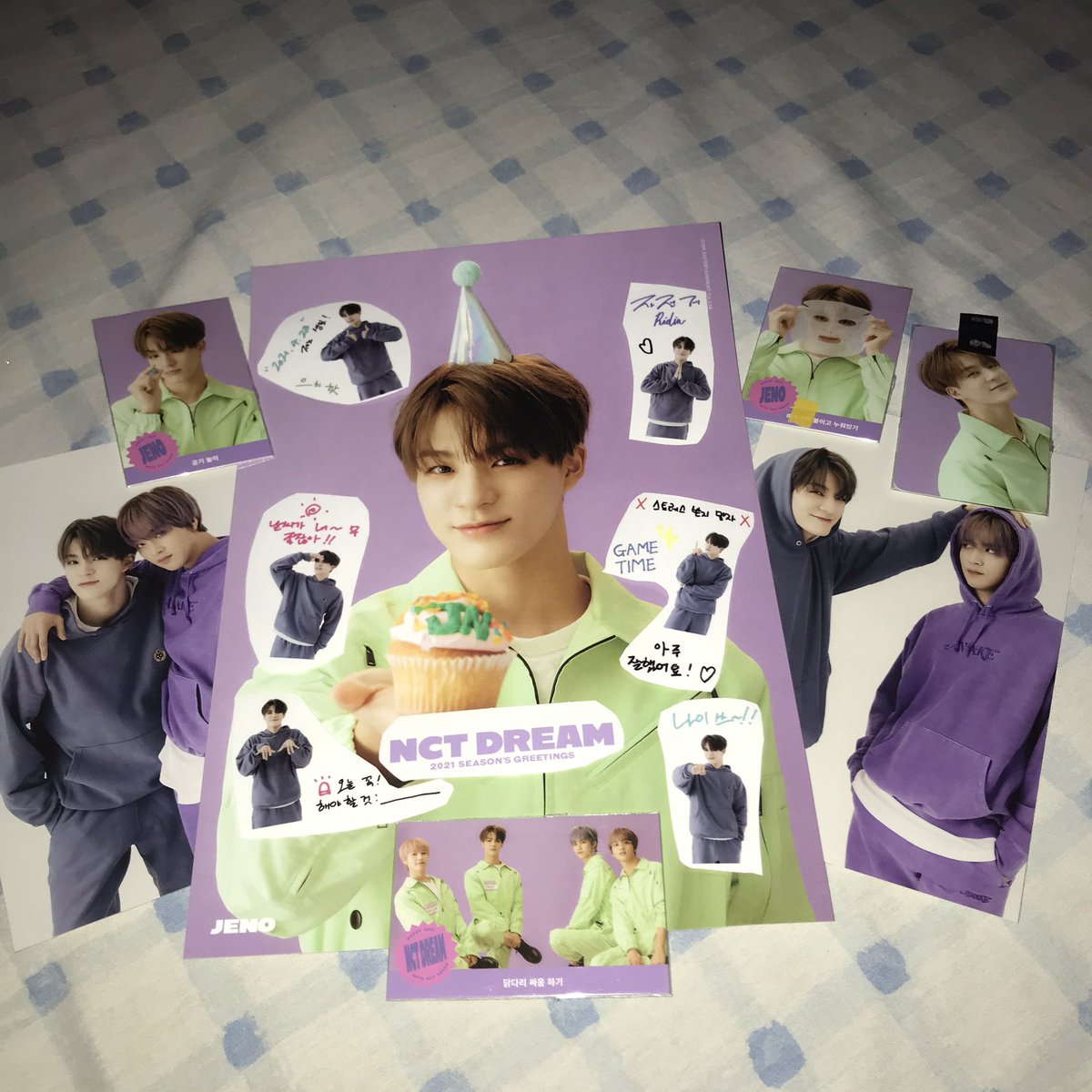 YesDambi's tweet photo. My Jeno sg set and pob finally arrived!! tysm @LoeyStop for the secure packaging 💕💕💕

  #LSFeedbacks https://t.co/fhJnrqgxrJ