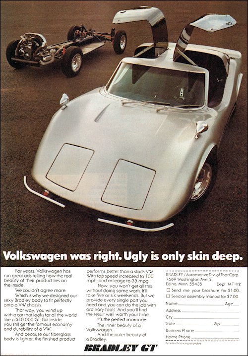 SaysThapson's tweet image. No answers for this #AutoTrivia. Disinterest or chickening out - no problem. Here's the answer to my last question. The car is a #BradleyGT1. Available in kit form. But under the body was a #VWengine. They were available until the late 70s. Stay tuned for another Trivia question!