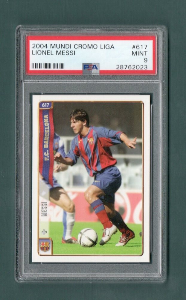 Stayhome 不要不急 Untie リオネル メッシの各種ルーキーカード高額落札結果まとめ Rc Messi Panini Mundicromo Soccercard Barcelona Ultimate Lionel Messi Rookie Card Guide 100 Hottest Ebay Auctions T Co E2mfwfk0lr