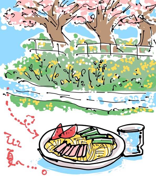 菜の花のtwitterイラスト検索結果
