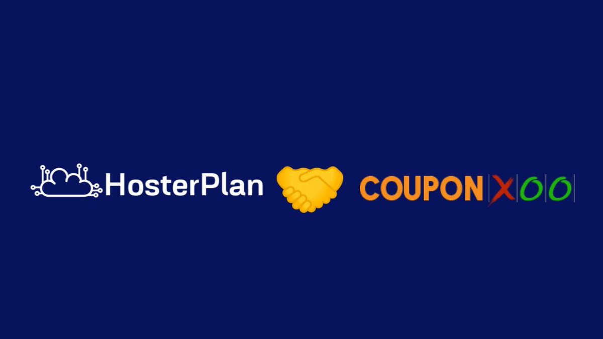 hosterplanltd's tweet photo. We are pleased to announce that HosterPlan is now the official partner of CouponXOO.

Find your Hosterplan coupon by click this direct link - https://t.co/GgzzPJwP4a

#HosterPlan_coupon 
#CouponXOO
#Hosterplan https://t.co/6FFRE9hej7