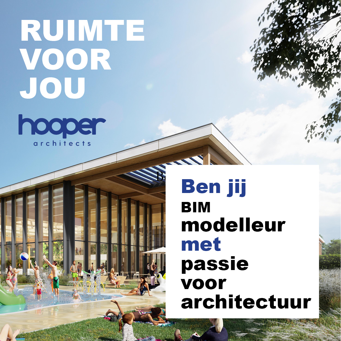 HooperArchitect's tweet photo. #vacature #Bimmodelleur
Vanwege uitbreiding van onze projecten, zoeken wij een nieuwe collega die in deze uitdagende functie aan de slag wil gaan met projecten op het gebied van sport en recreatie. #bouw #architectuur #oosterhout

https://t.co/NJ3I75xYpy https://t.co/zTK6bbZZtb