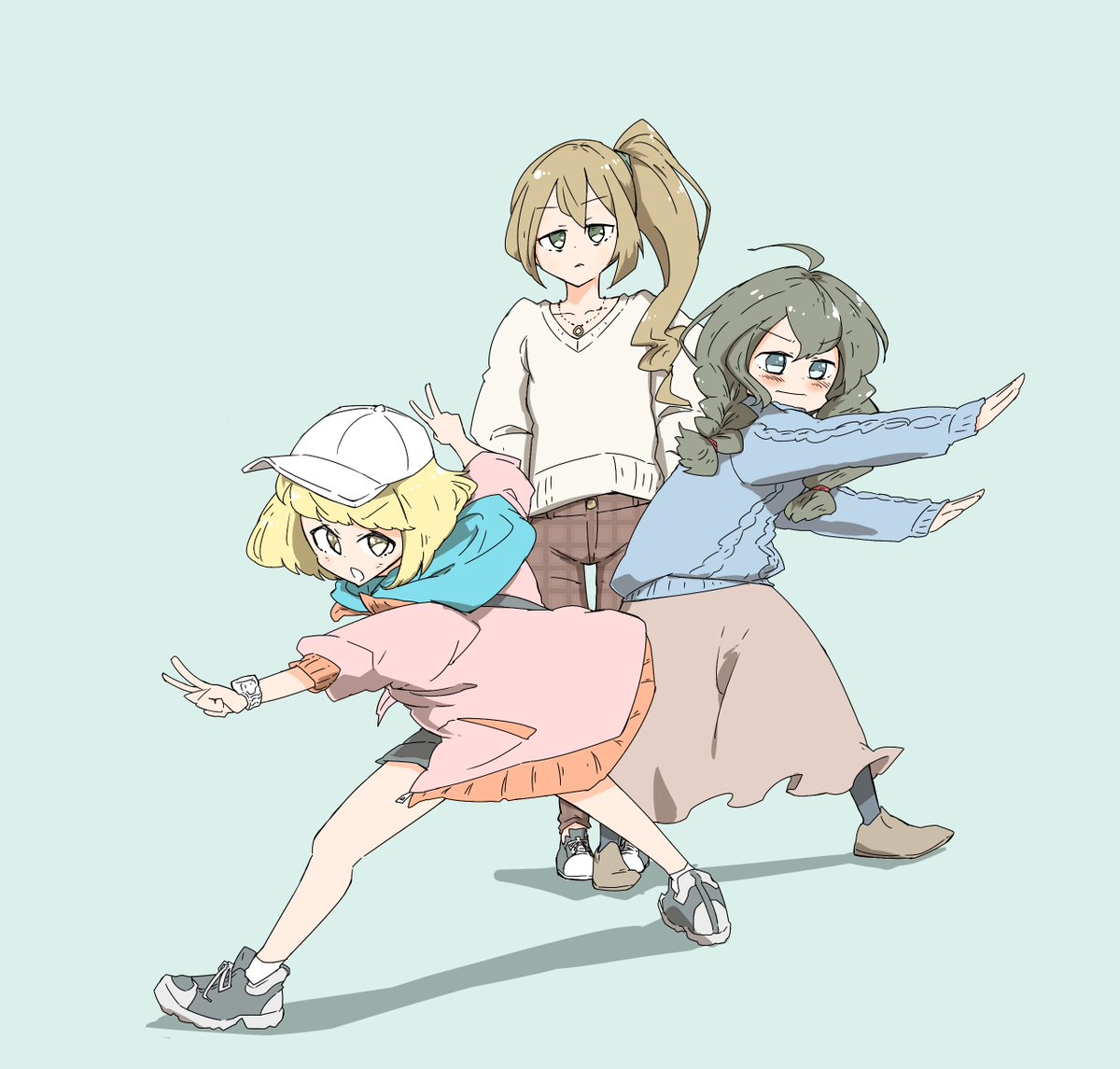 イベント来たし今まで描いたなかよし部再掲しとこ 