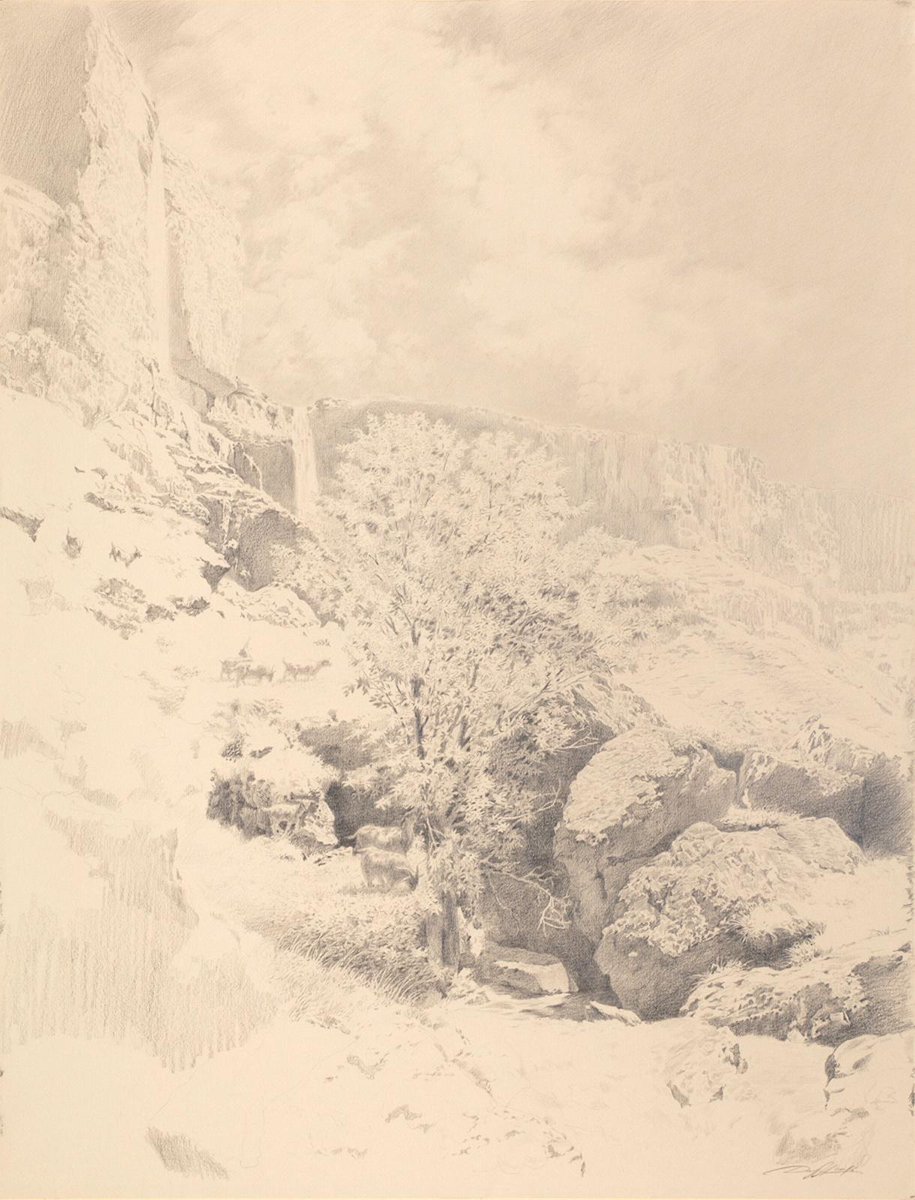 Персональная выставка Магомеда Даудова «Пласты времени» из Дагестанского музея искусств