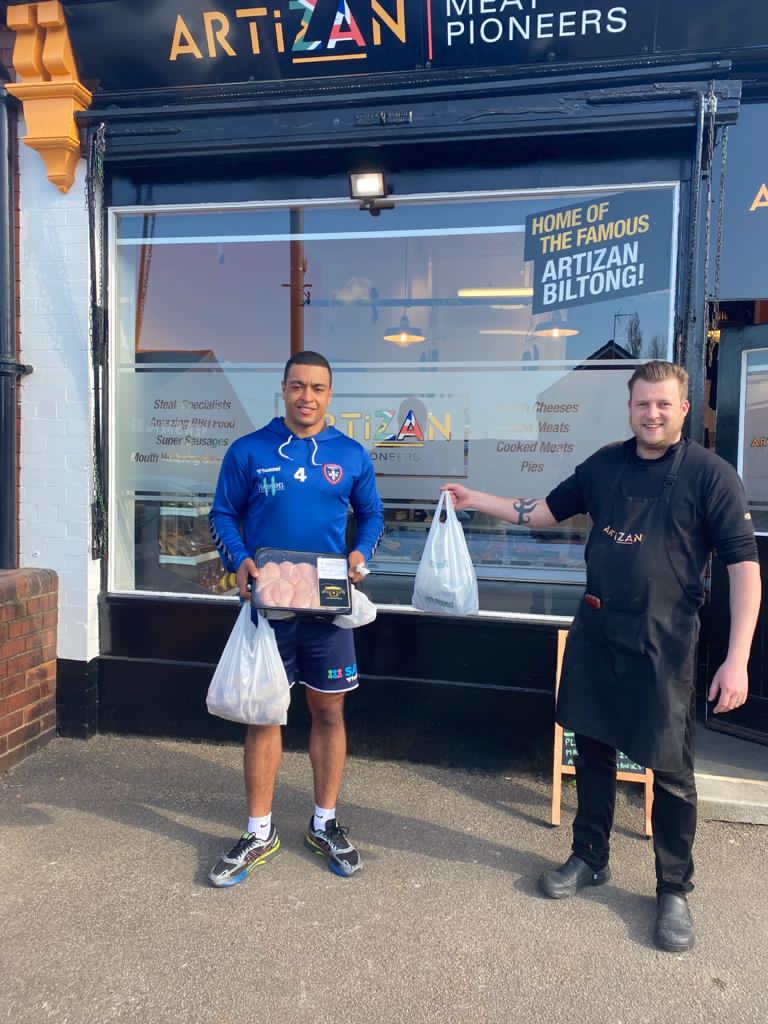 Big thanks to mark <a href="/artizan/">artizan</a> butchers in outwood Wakefield for looking after me its the its the old swifts if anyone wants to swing by fantastic range of meats 👌🏾