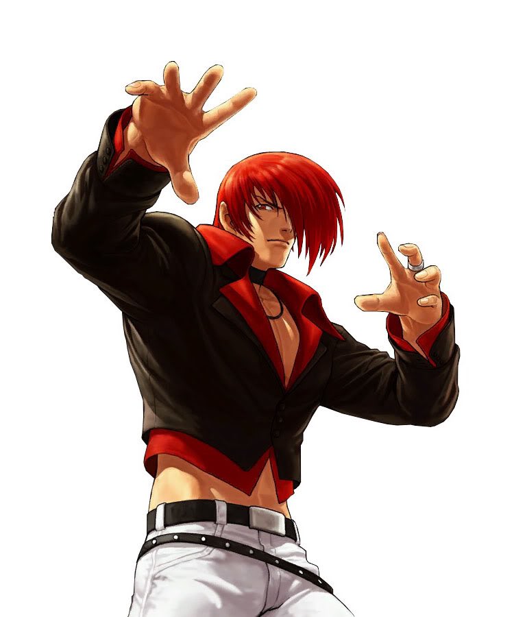 Happy Birthday to the GOAT of King of Fighters Iori Yagami        ! also my fellow Aries  ! 