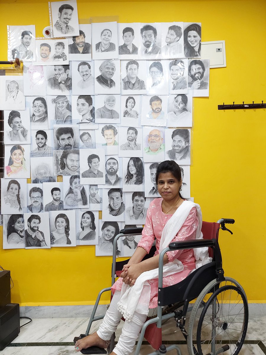 TMDA_TELANGANA's tweet photo. HARD THINGS ARE PUT IN OUR WAY,NOT TO STOP US,BUT TO CALL OUT OUR COURAGE AND STRENGTH. One of our member @swethaeepuri created this miracles and proved that "This world is but a canvas to our imagination".Dear @KTRTRS @TelanganaCMO pls support us 🙏��� https://t.co/Y0PQJvRNxl