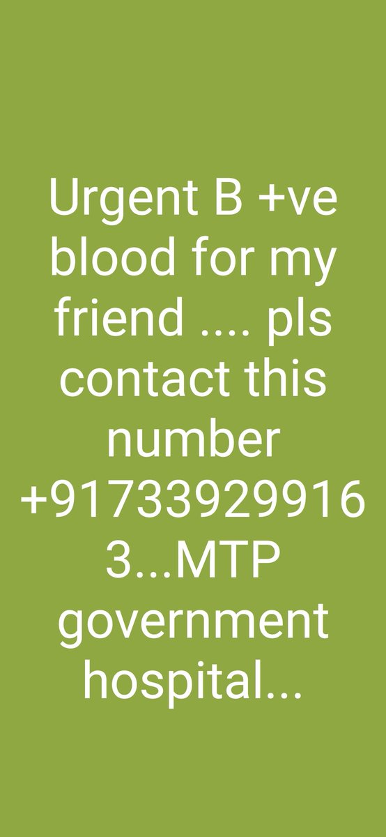 wemalraj's tweet image. #help #bloodhelp

Location : Mettupalayam