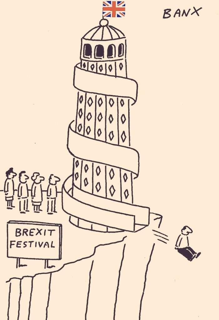 A classic from @Banxcartoons #thursdaymorning #festivalofbrexit