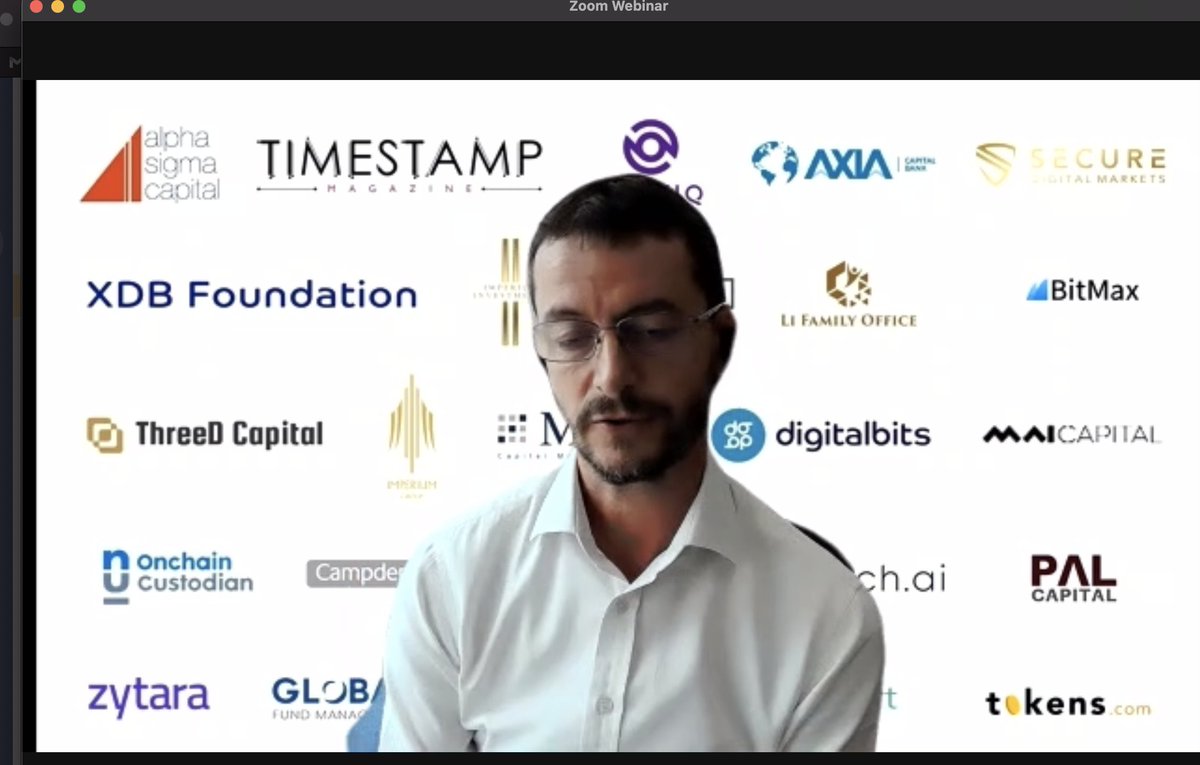 Thanks @AlexandreKech from <a href="/oncustodian/">Onchain Custodian</a>, Adam Clarke from CryptoTrac2 and Michele Federici from @WeAreSEBA for an insightful session on 'Security &amp; Custody, the Ultimate Hurdle to Embracing the Token Economy'

Up Next ‘Alternative Opportunities in Asia’ > ow.ly/IFHV50E7YDY