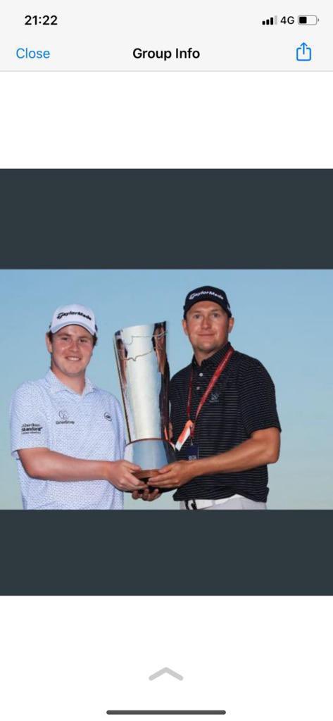 Congratulations @robert1lefty @PinhighMike on a great victory over Kevin Na. Fantastic finish to an exciting match. Well played guys💪🏴󠁧󠁢󠁳󠁣󠁴󠁿#DellMatchPlay