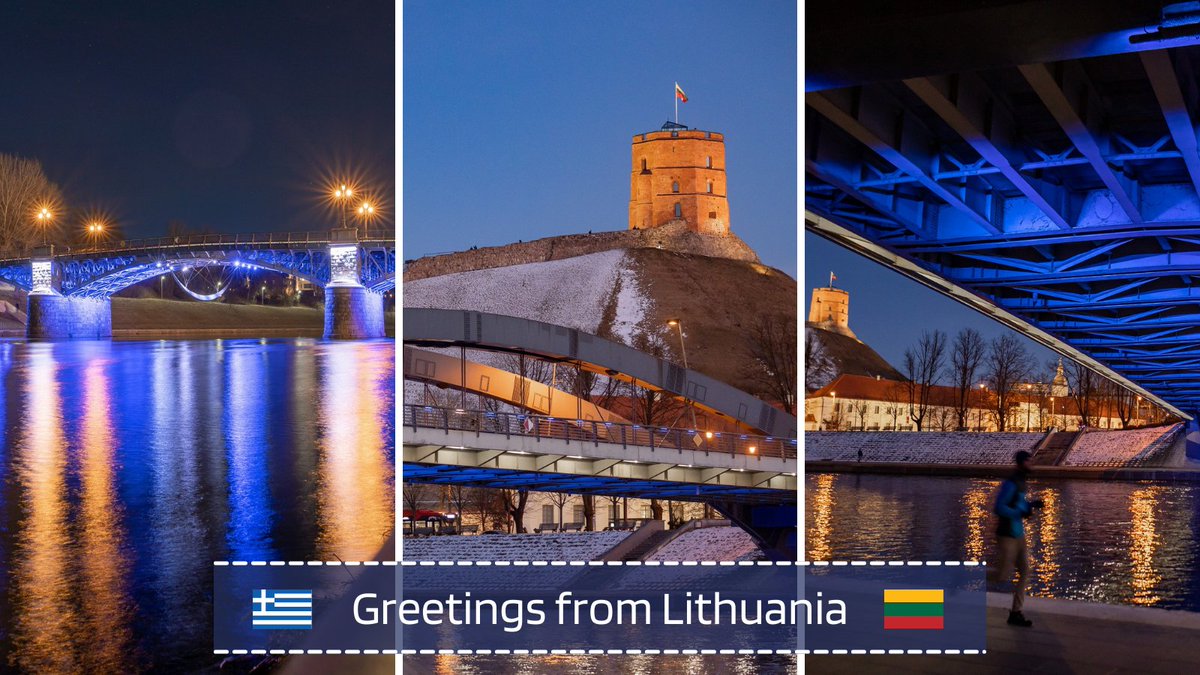 LithuaniaMFA's tweet photo. Congratulations to #Greece on the #GreekIndependenceDay &amp; Bicentennial of the outbreak of the Greek Revolution. Historically the Hellenic uprising served as a source of inspiration for #Lithuanians. 🇱🇹🇬🇷 are geographically remote, yet united in their strive for freedom&amp;democracy. https://t.co/WKtRnIWB9E