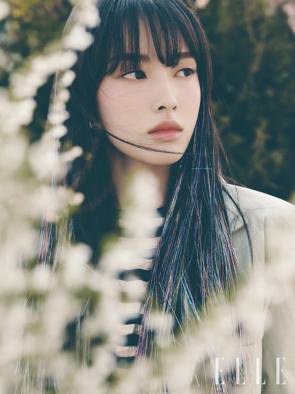 Yoonymph's tweet photo. ⠀
Welcome, Spring! It's Emotional Yoon taking over the flower garden with grace as the wind rises. 🍃 I partnered up with J to fill in the pages of Elle Magazine April Issue which coming out next month. 💖
⠀ https://t.co/NxuHQFG7iv