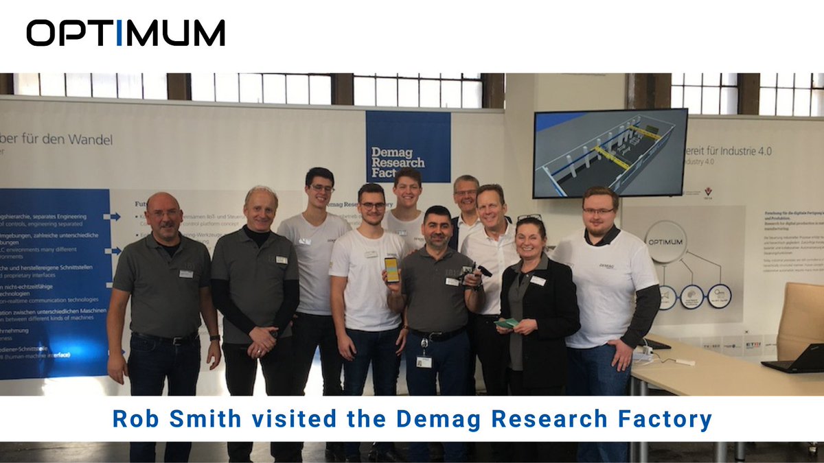 optimumplatform's tweet photo. https://t.co/dsy2TSs9IB | #RobSmith visited the #DEMAG Research Factory @demagcranes @Konecranes 
#OptimumPlatform #technology #productivity #Management #innovation #networking #engineering #productmanagement

Read More: https://t.co/qzgDiTBsck https://t.co/88hVbM7ULY