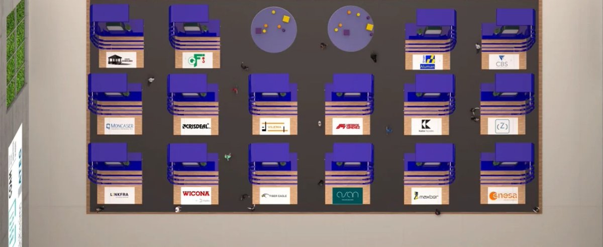 Construvirt, Pabellón de Stands.