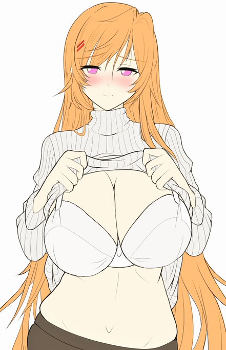 久々に穂乃香先生(オリキャラ)を描いてます。 