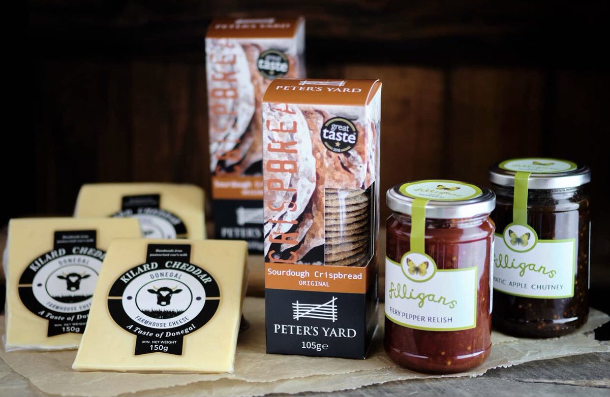 donegalcheddar's tweet photo. Fancy a Cheesy Night in Over Easter? 🐣 
Treat yourself, a friend or a loved one to a delicious Cheesy gift from Donegal! 💚💛
Get your orders in to have in time for the holidays 🥰 

https://t.co/qzZgniksnC

#donegal #cheese #eastertreats https://t.co/E9fwJ5GHO8