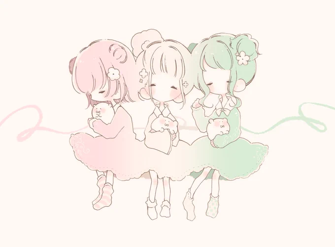 三色団子姉妹 