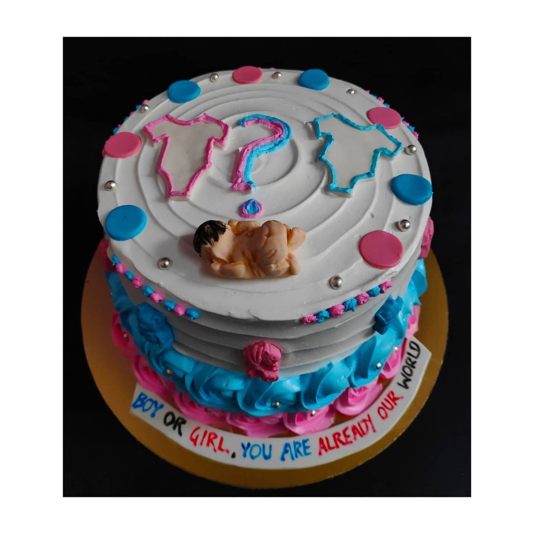 Baby Shower Cakes Order Online / Min 3kg Baby Sleeping Double Layer