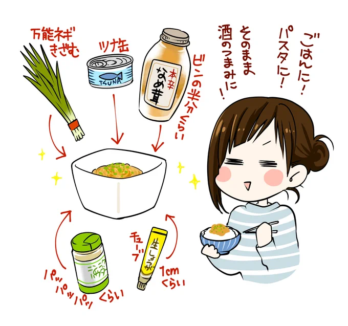 コレ美味しかったのでまた作ろっていう備忘録。
ふつうのなめたけでも多分美味しい。 