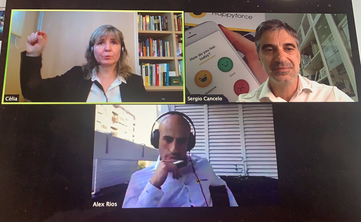 CeliaHil's tweet photo. GRACIAS!!! #AlexRios @bonitodlnorte y #SergioCancelo @scancelo de #Happyforce @MyHappyForce por este #Webinar sobre #EmbajadoresDeMarca en #LinkedIn 😉 Ha sido un placer compartir esta vivencia con vosotros y todos los asistentes.
#RRHH #CèliaHil #RH #HR https://t.co/NhVKehOkX1