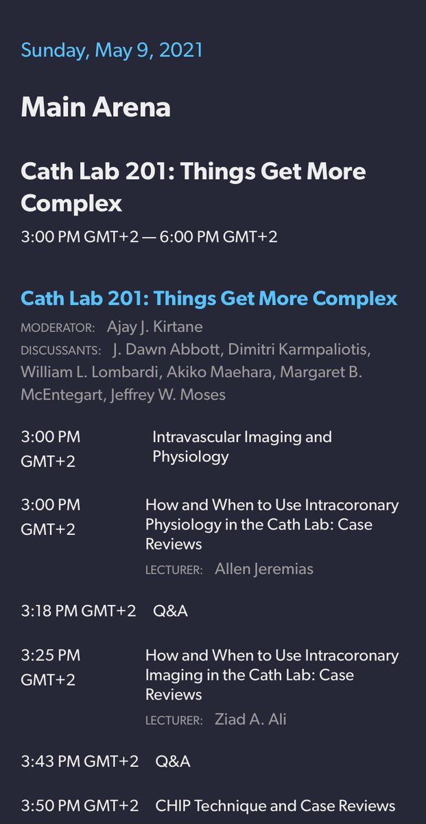 monaltiren's tweet photo. May 9 for Physiology @DrAllenJ & imaging @ziadalinyc at the CRF Fellows Course. ๐ at the speakers and panel! @crfheart #fellows2021 #FellowsCourseConnect #FFRfirst #imagingfirst https://t.co/rpqw6GQB3r