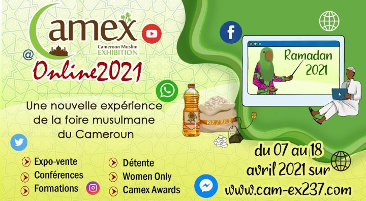 amisaher's tweet photo. @camex237 une nouvelle experience de la foire musulmane du Cameroun https://t.co/gZTkDLoHtk