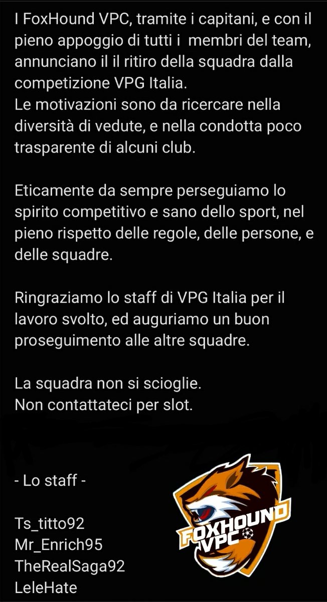 FoxHound VPC tweet media