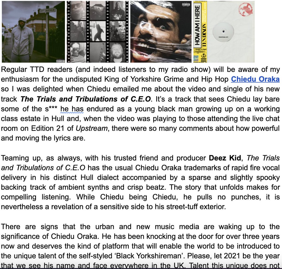 TrustTheDocUK's tweet image. ... &amp;amp; in Ed 54 #TrustTheDoc blog: @blokeacola @Def_Robot @RoloGreb @AndersonTapes @HealthyJunkies @fragilestates @lfwpromotion #velvetsunset #CatMarina @sensescoventry @orakald @iamcarriebaxter @callmedebe @MrTenDixon #PrimePanda @LewisShehan @Jay_Lewn ...
demerararecords.com/trust-the-doc