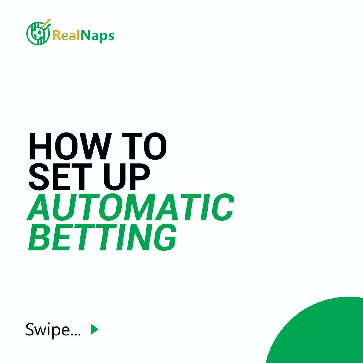 Realnapspropage's tweet photo. All you need to do get your automatic betting running on our server is just three steps. Simple right?
For tips and updates, follow our official page on Instagram, Twitter and Facebook.
@realnaps1
visit: https://t.co/NT1VzSOzRH
⚽And sign-up for free
#realnaps https://t.co/TB5UWjyJ6S