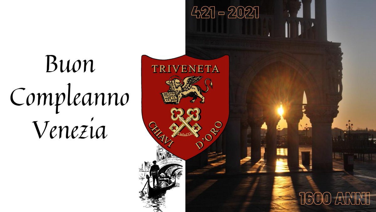 TrivenetaD's tweet photo. 1600 anni di te: Auguri! 
#venezia  #venice #venise #veneding https://t.co/LZ3pXC83xs
