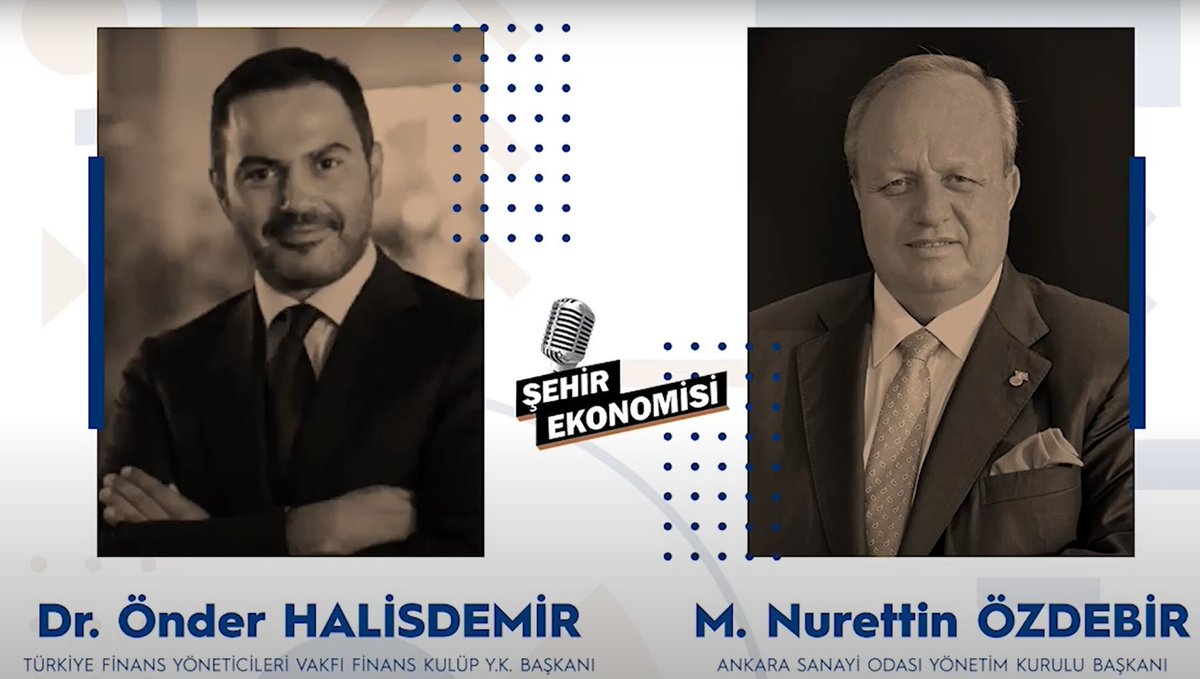 Ankara Sanayi Odası Başkanı <a href="/NOzdebir/">Nurettin Özdebir🇹🇷</a> , Türkiye Finans Yöneticileri Vakfı tarafından düzenlenen “Finans Kulüp Şehir Buluşmaları” konulu Webınar’da gündemdeki ekonomik gelişmelerle ilgili değerlendirmelerde bulundu. 
<a href="/FinansKulup/">Finans Kulüp - Türkiye Finans Yöneticileri Vakfı</a> 
youtube.com/watch?v=BHq_dS…