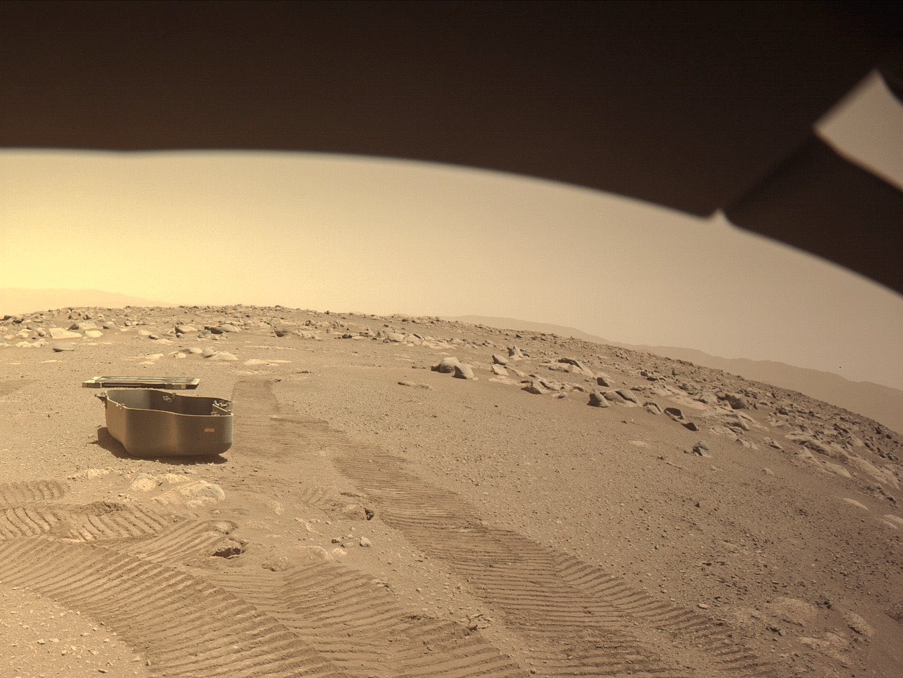 Back Of A Mars Rover
